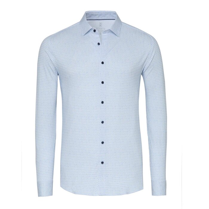 Desoto - Desoto - 87128 521 | Jersey Skjorte Blue Diamond