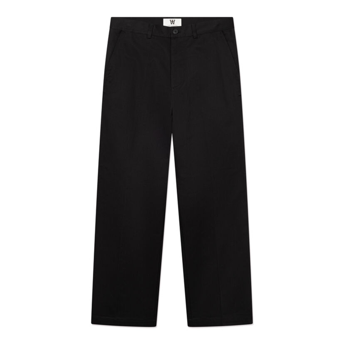Double A by Wood Wood - Wood Wood - Maison trousers | Chino Black
