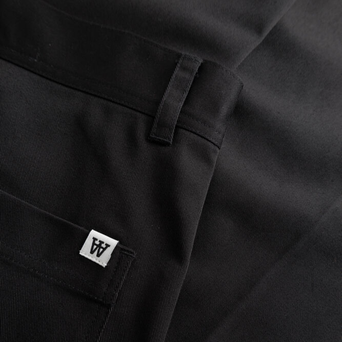 Double A by Wood Wood - Wood Wood - Maison trousers | Chino Black