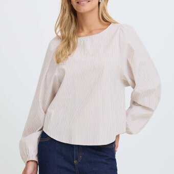 FRANSA - FRANSA - FRMYRA BL 1 | BLUSE NON COLOUR STRIPE FRANSA - FRANSA - FRMYRA BL 1 | BLUSE NON COLOUR STRIPE