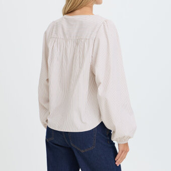 FRANSA - FRANSA - FRMYRA BL 1 | BLUSE NON COLOUR STRIPE FRANSA - FRANSA - FRMYRA BL 1 | BLUSE NON COLOUR STRIPE