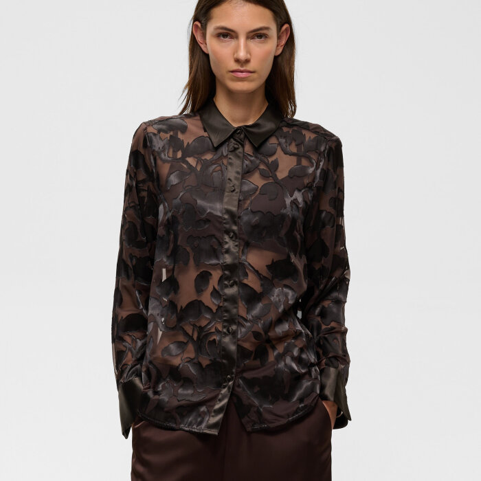 InWear - INWEAR - ORIONIW SHIRT | SKJORTE CHOCOLATE BROWN