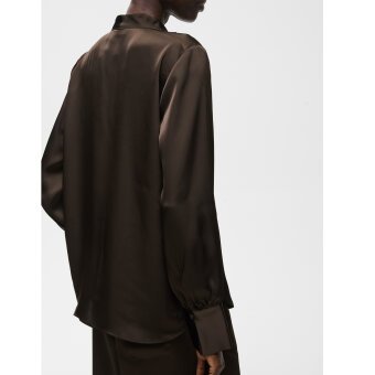 InWear - INWEAR - DAWN V-NECK | SKJORTE CHOCOLATE BRO