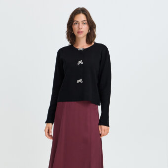 FRANSA - FRANSA - FRSALLY CAR 9 | CARDIGAN METEORIT FRANSA - FRANSA - FRSALLY CAR 9 | CARDIGAN METEORIT