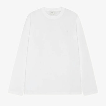 LES DEUX - Les Deux - Core seasonal LS tee | T-shirt White
