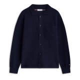 Tommy Hilfiger - Tommy Hilfiger - Full Milano button through | Cardigan Navy Blue Tommy Hilfiger - Tommy Hilfiger - Full Milano button through | Cardigan Navy Blue