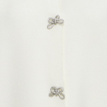 FRANSA - FRANSA - FRSALLY CAR 9 | CARDIGAN WHISPER WHITE FRANSA - FRANSA - FRSALLY CAR 9 | CARDIGAN WHISPER WHITE