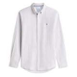 Tommy Hilfiger  - Tommy Hilfiger - Heritage oxford stripe shirt | Skjorte Tawny Stripe