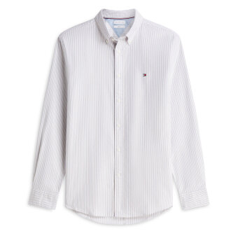 Tommy Hilfiger - Tommy Hilfiger - Heritage oxford stripe shirt | Skjorte Tawny Stripe Tommy Hilfiger - Tommy Hilfiger - Heritage oxford stripe shirt | Skjorte Tawny Stripe