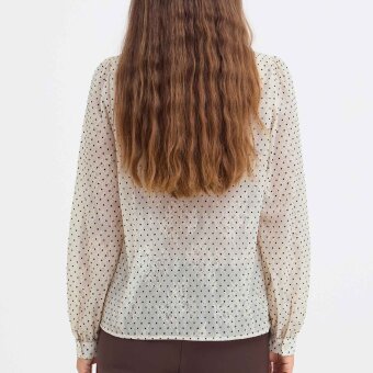 Pulz Jeans ( Dame ) - PULZ - PZFRIDDY BLOUSE | SKJORTE MACADAMIA Pulz Jeans ( Dame ) - PULZ - PZFRIDDY BLOUSE | SKJORTE MACADAMIA