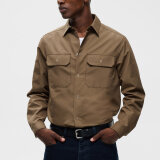 Matinique - Matinique - Franjo LS P 73 | Overshirt Dark Earth Matinique - Matinique - Franjo LS P 73 | Overshirt Dark Earth